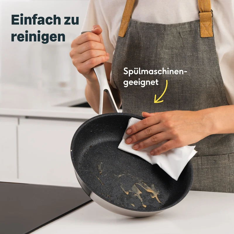 Pfanne 28 cm mit Deckel