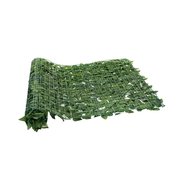 Rotolo di siepe artificiale verde 100x300 cm