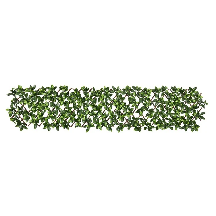 Siepe artificiale con foglie verdi 30x180 cm - Gardenia
