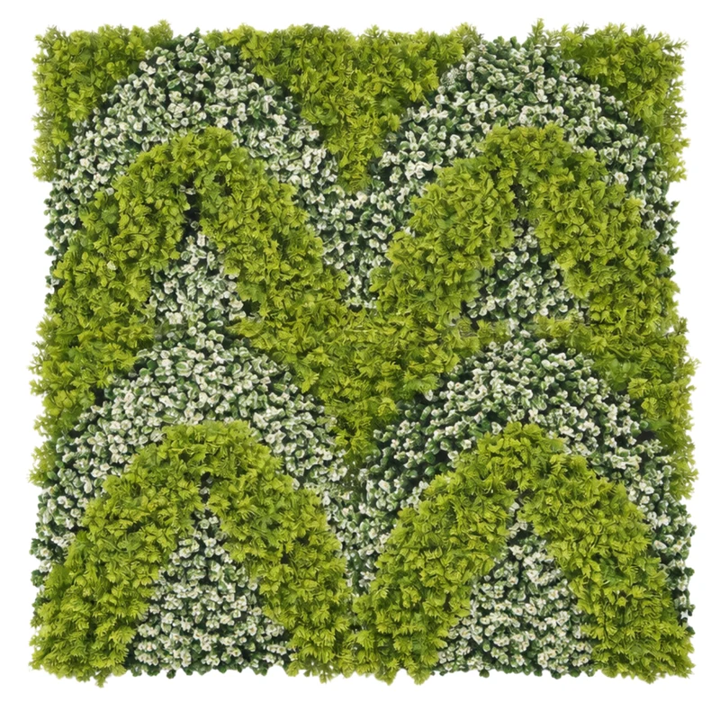 Parete con piante artificiali per giardino verticale 100x100 cm - Reflection