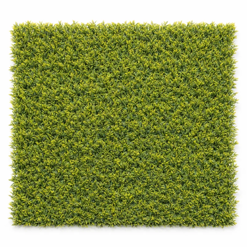 Parete con piante artificiali per giardino verticale 100x100 cm - Mimosa