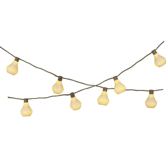 Catena luminosa LED per esterno 450 cm bianco caldo