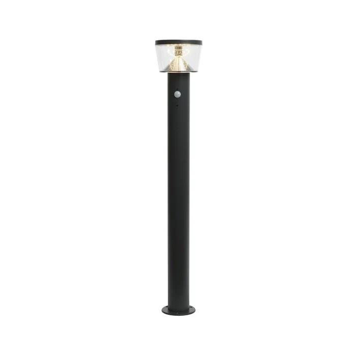 Pick da giardino in acciaio inox con LED a luce solare 94 cm