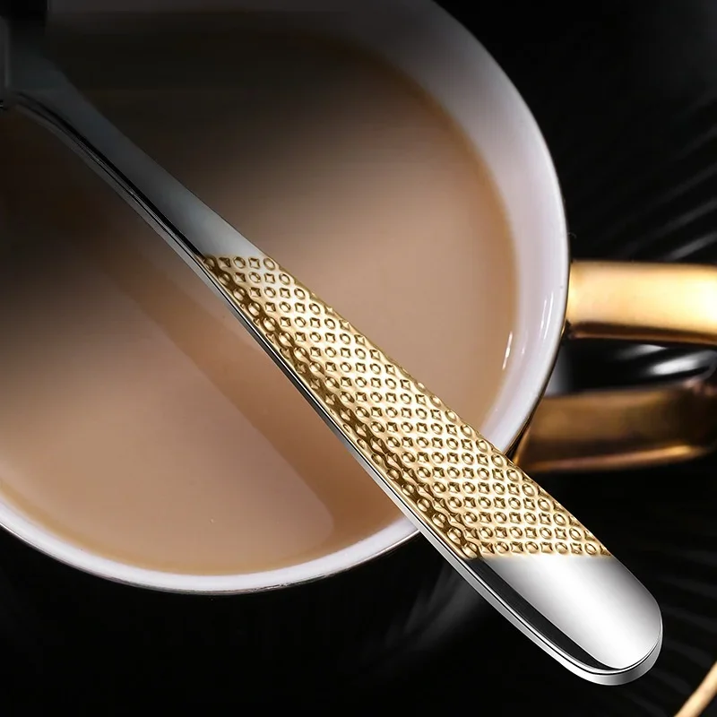 Kitchen Tableware Cutlery Set Cutlery Set Stainless Steel Luxury Dinnerware Fork Spoon Knife Western Dinner Set Gold