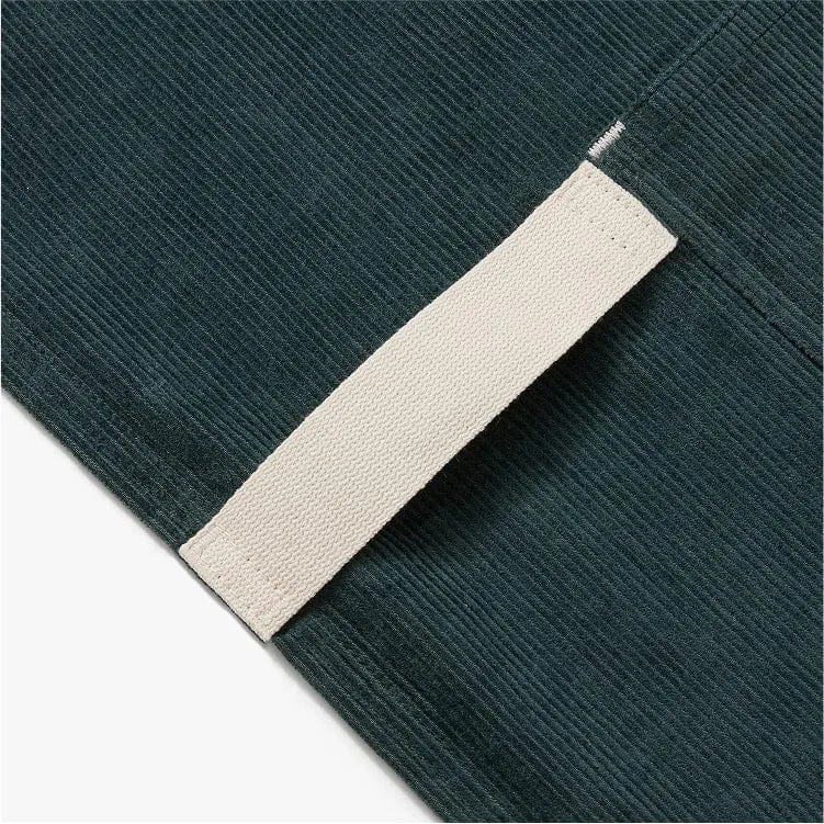 Conifer Green Corduroy Essential Apron