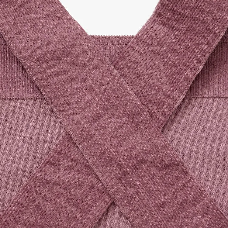 Mulberry Purple Corduroy Smock