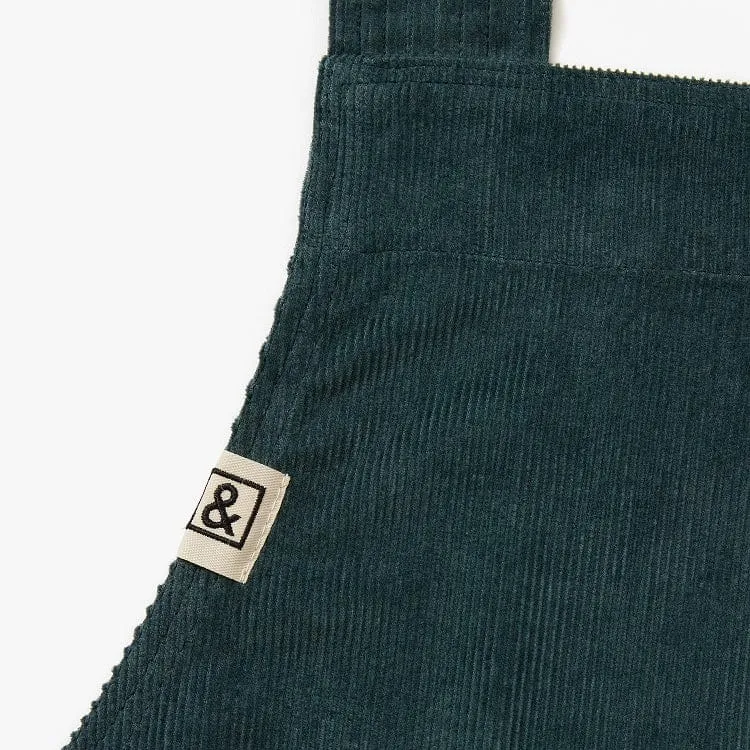 Conifer Green Corduroy Smock