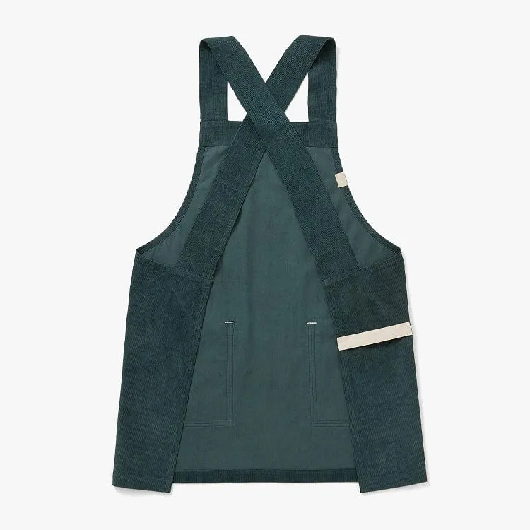 Conifer Green Corduroy Smock