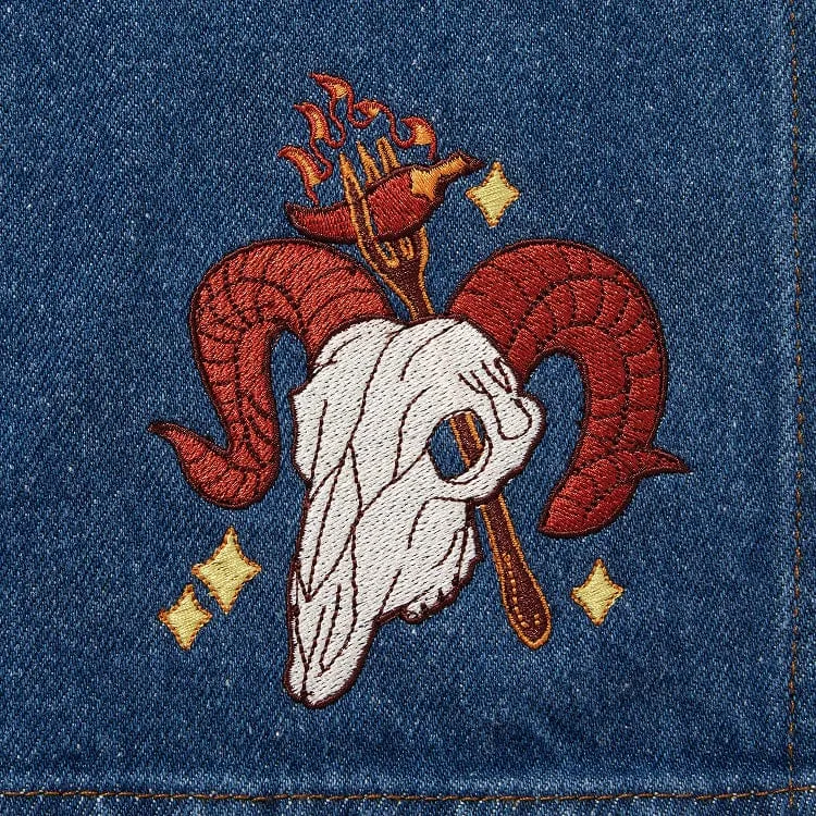 Aries Denim Zodiac Essential Apron