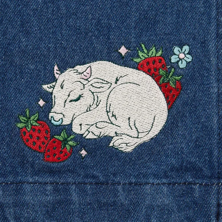 Taurus Denim Zodiac Essential Apron