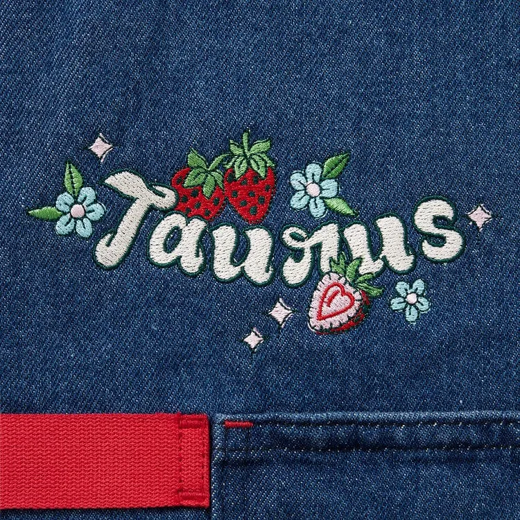 Taurus Denim Zodiac Essential Apron