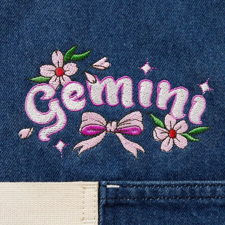 Gemini Denim Zodiac Essential Apron