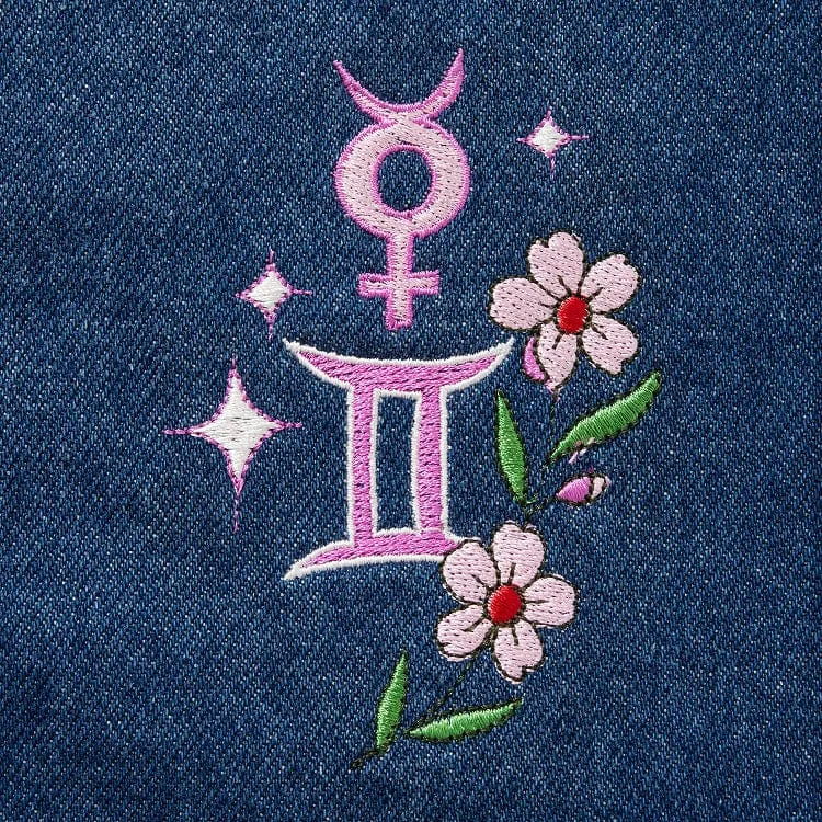 Gemini Denim Zodiac Essential Apron