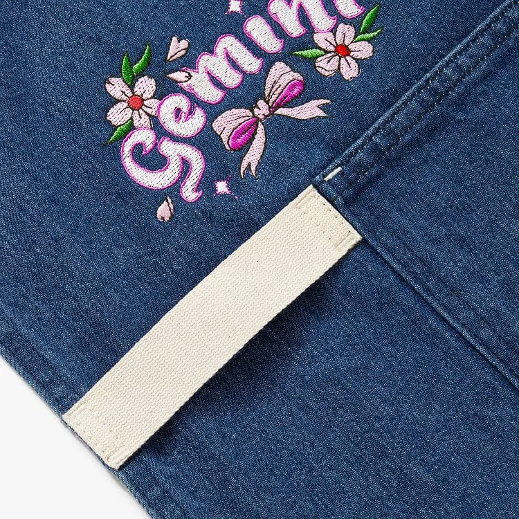 Gemini Denim Zodiac Essential Apron