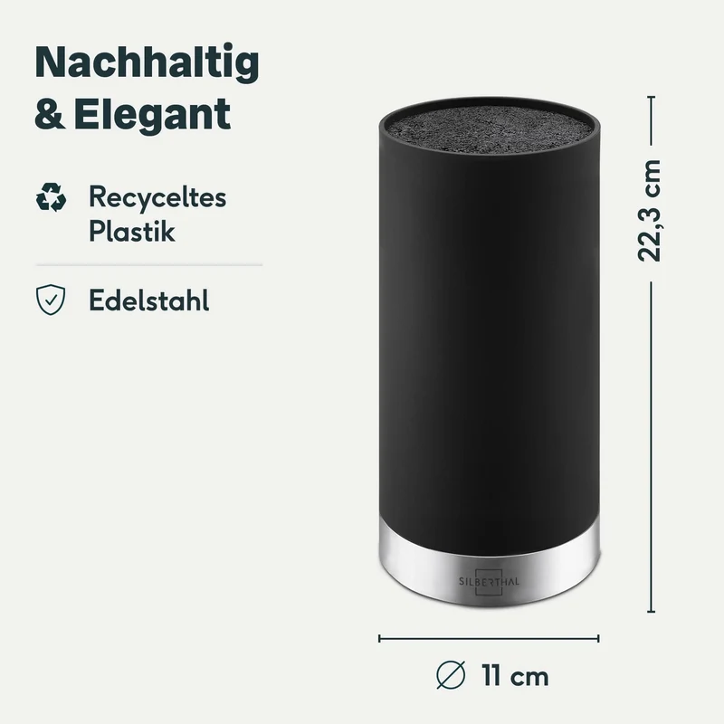 Messerblock Schwarz