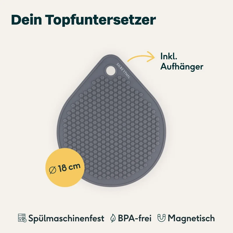 Magnetischer Topfuntersetzer