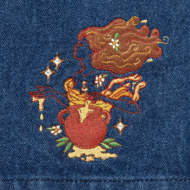 Virgo Denim Zodiac Essential Apron