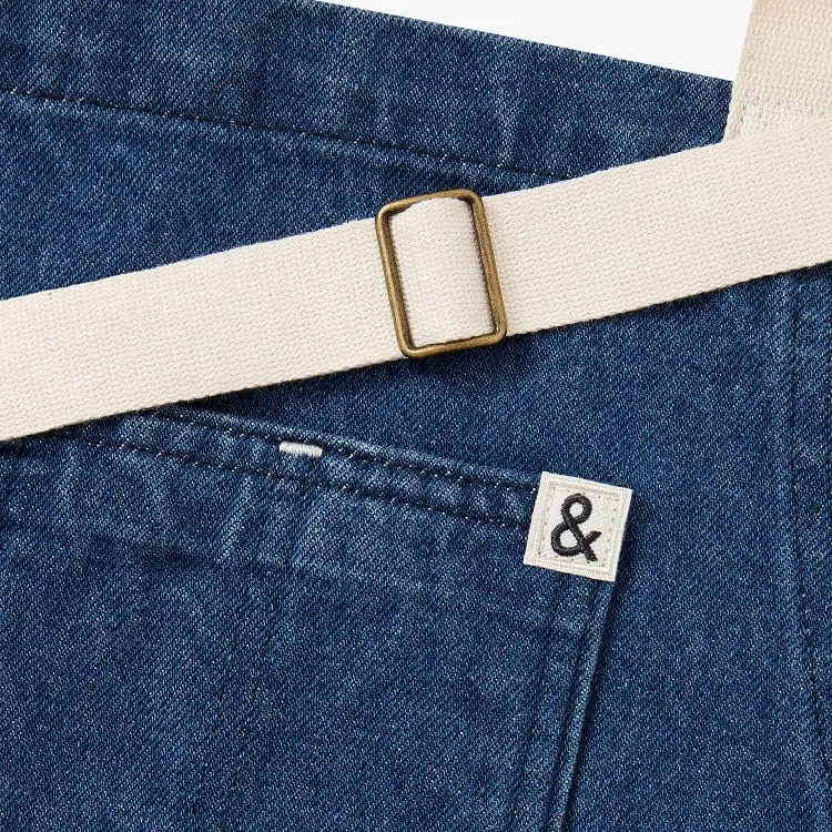 Libra Denim Zodiac Essential Apron