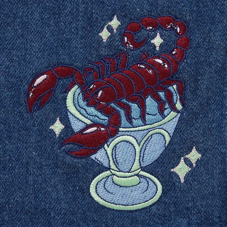 Scorpio Denim Zodiac Essential Apron