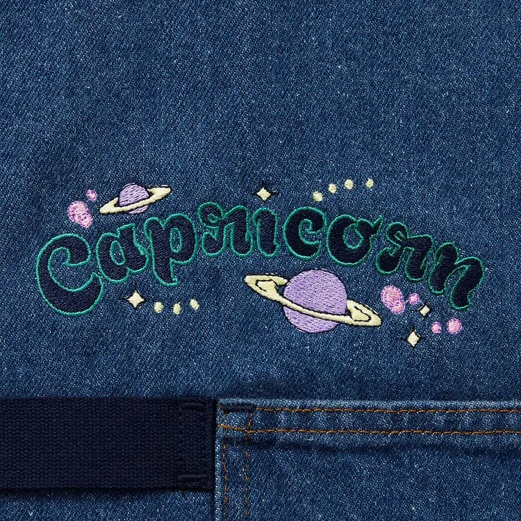 Capricorn Denim Zodiac Essential Apron