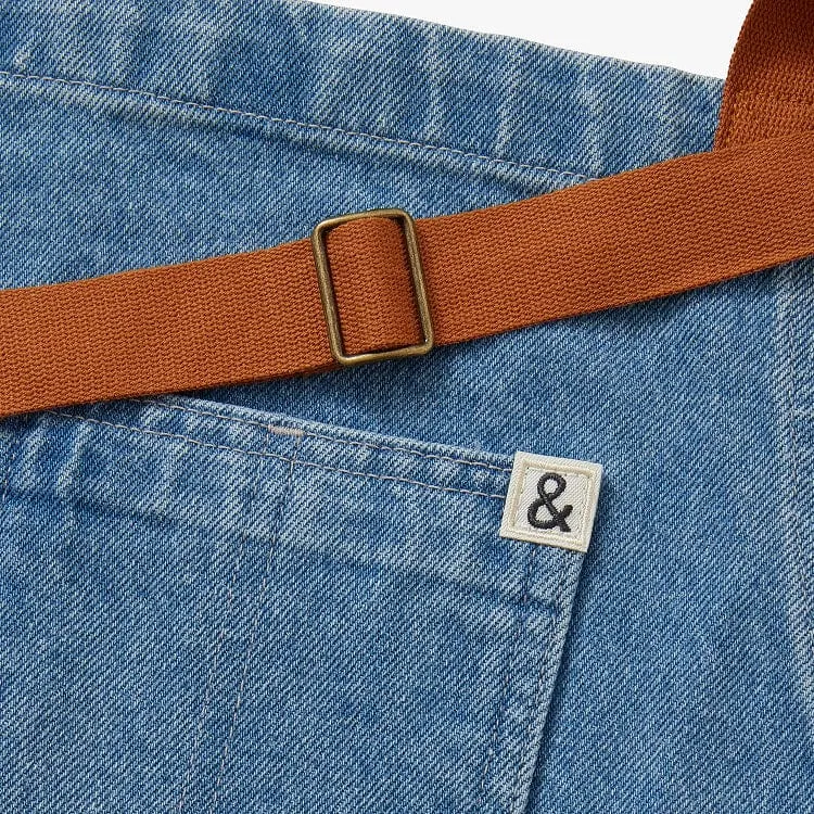 Cat Lovers Denim Essential Apron
