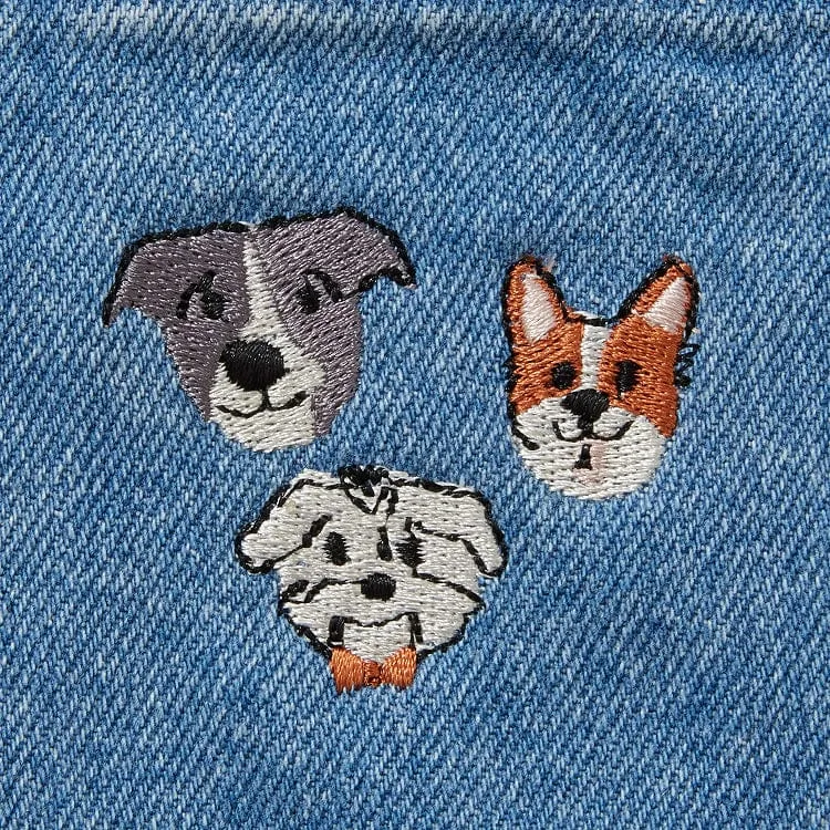 Dog Lovers Denim Essential Apron