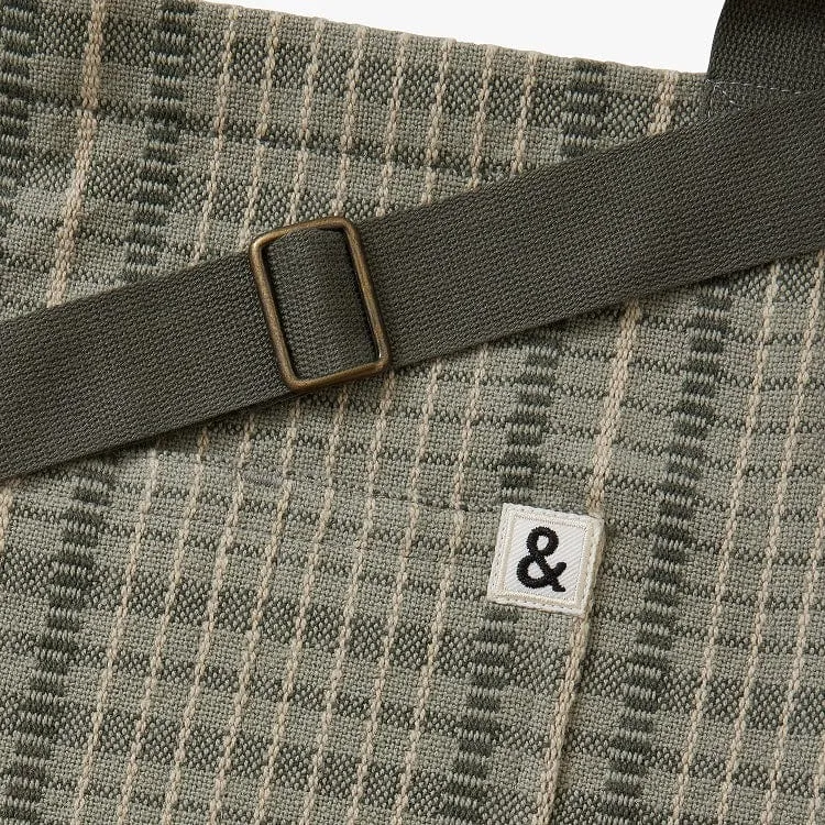 Hommeboys x H&B Sage Grid Essential Apron