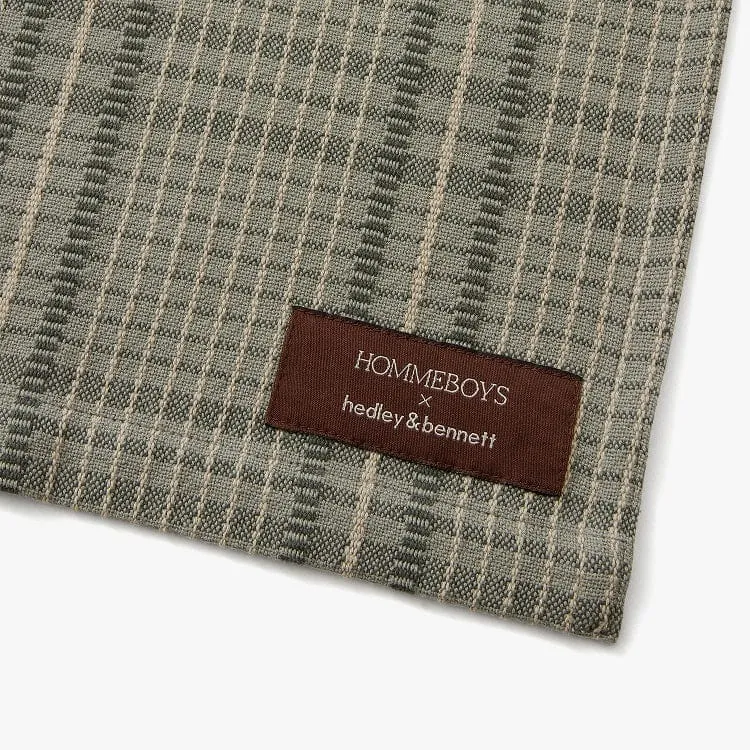 Hommeboys x H&B Sage Grid Essential Apron