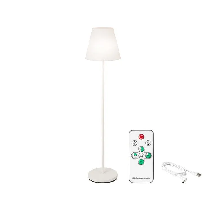Lampada da terra a LED per esterni 150 cm a batteria