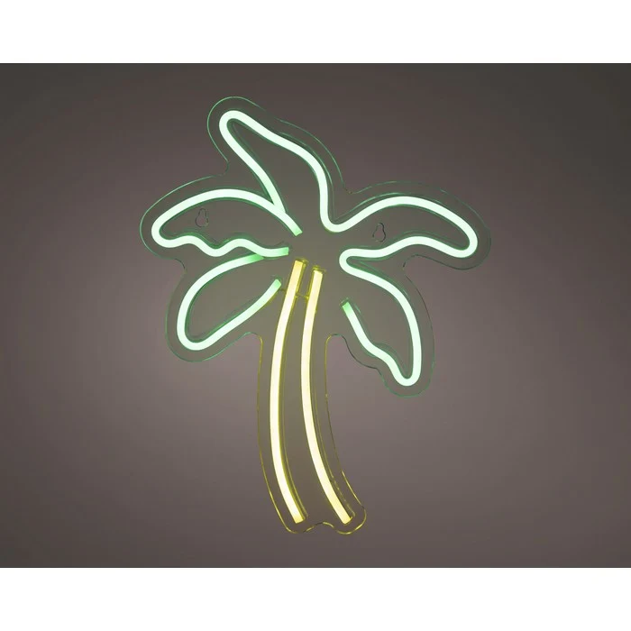 Insegna luminosa neon LED alimentazione USB - Palma