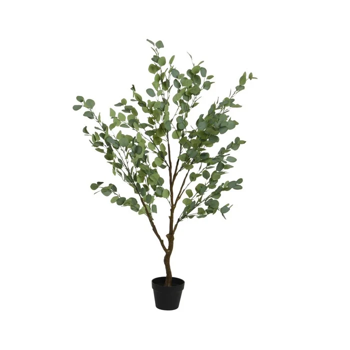 Pianta artificiale di eucalipto in vaso 150 cm