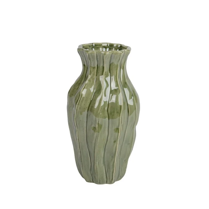 Vaso in porcellana smaltata decorativa
