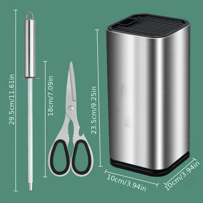 Kitchen knife set Kitchen knife board 2-in-1 kitchenware Complete slice and bone chopping chef knife commercial TB9195