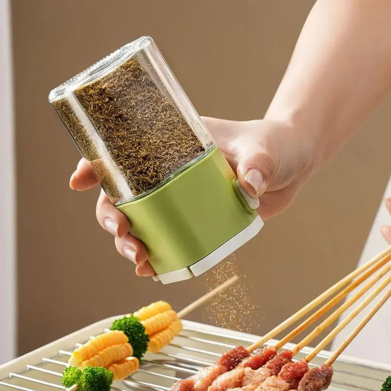 Seasoning Bottle with Precise Control Precision Salt Spice Shaker Set with Moisture-proof for Camping for Salt for Quantitative