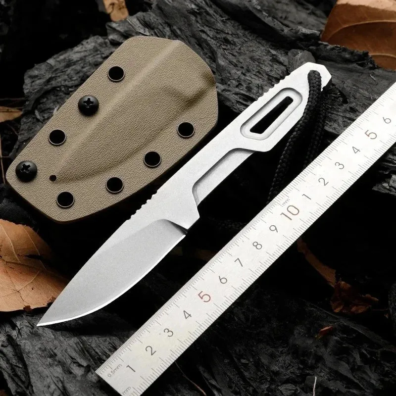 Fixed Blade Knife K Set Multi-Tactical Tools for Outdoor Campin Survival Self-Defense Hunting Hiking Fishing Tool Gift for Men