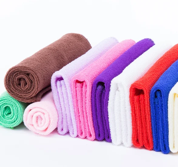 10pcs/lot Home Microfiber Towels For Kitchen Absorbent Thicker Cloth For Cleaning Micro Fiber Wipe Table Kitchen Towel