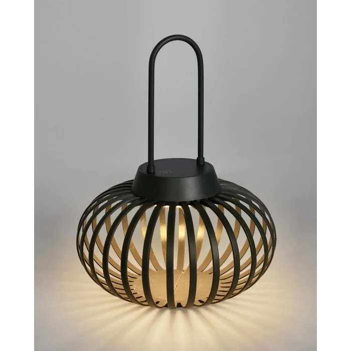 Lampada da tavolo tonda a LED - Saryn