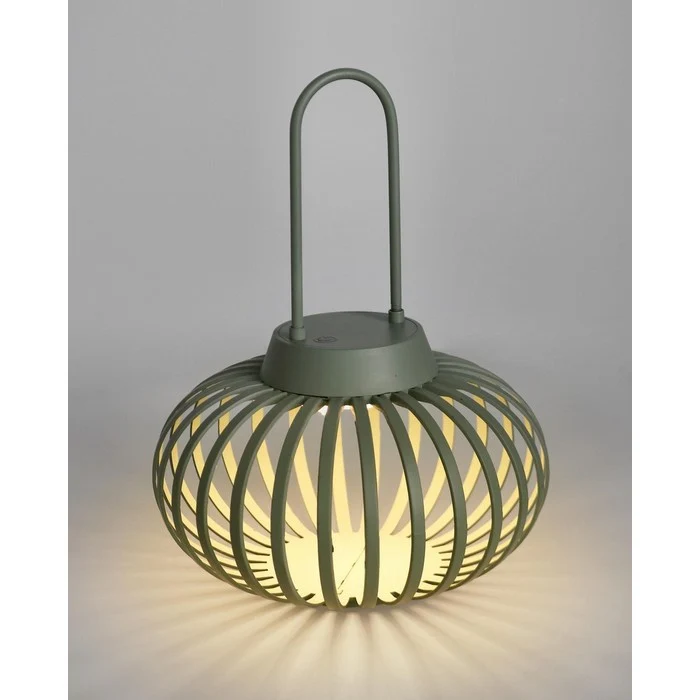 Lampada da tavolo tonda a LED - Saryn