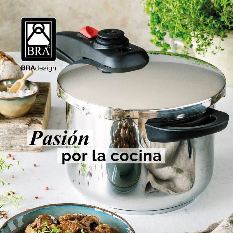 Olla a presión acero inoxidable Allure