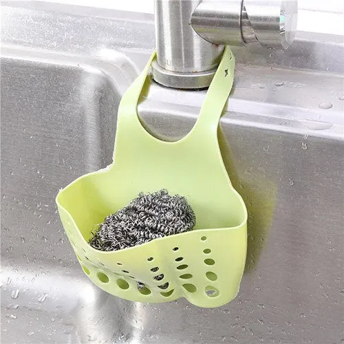 Sink Shelf Soap Sponge Drain Rack Bathroom Holder Kitchen Storage Suction Cup Kitchen Organizer Sink kitchen Accessories Wash
