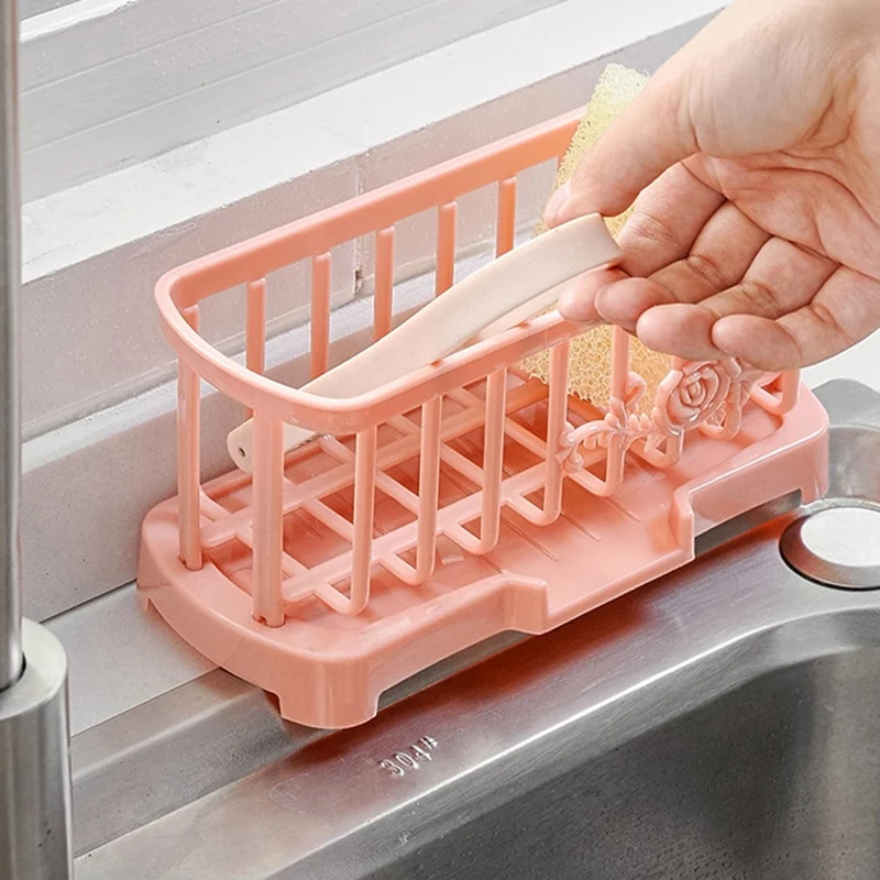Proof and durable Detachable Dish Drying Rack Telescopic Filter Basket Kitchen Sink Organizer Drainage Flume Rack Kitchen tools