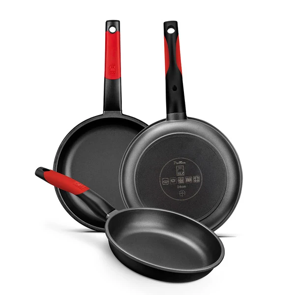 Set de 3 sartenes Premiere 18-22-26 cm