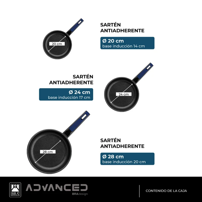 Set de sartenes Advanced