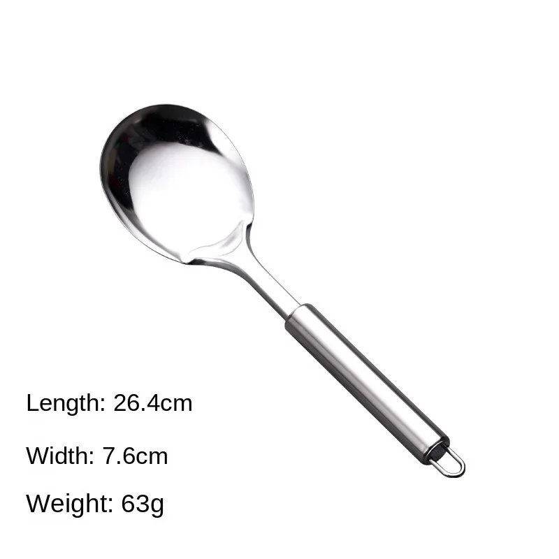 Durable Stainless Steel Wok Spatula Long Handle Kitchen Gadgets Kitchen Cooking Utensil Set Steak Shovel Cooking Tools
