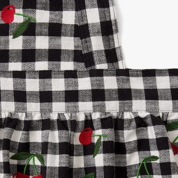 Cherries Pinafore Apron
