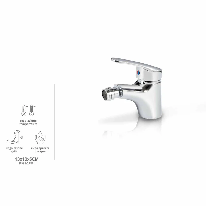 Rubinetto Miscelatore per Lavabo Monocomando - Per lavandino Bagno e Cucina