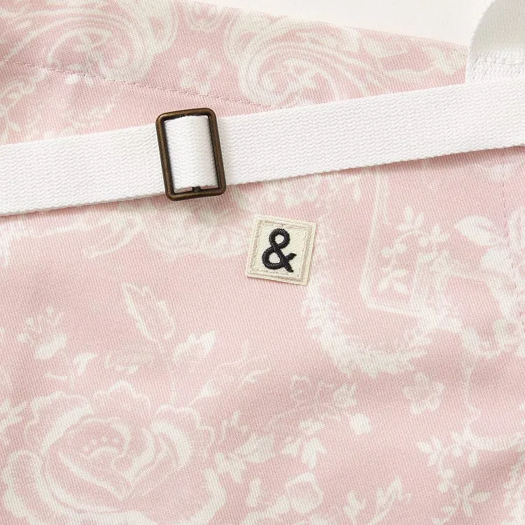 LoveShackFancy x H&B Toscana Toile Perennial Pink Kids Apron