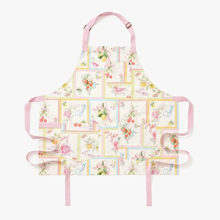 LoveShackFancy x H&B Mercado del Sol Cropped Essential Apron