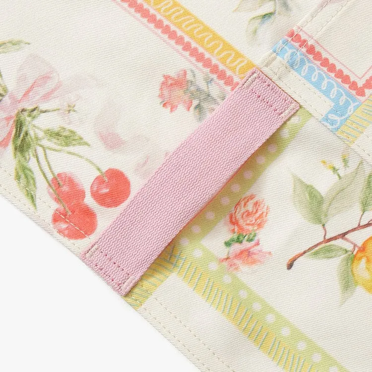 LoveShackFancy x H&B Mercado del Sol Cropped Essential Apron
