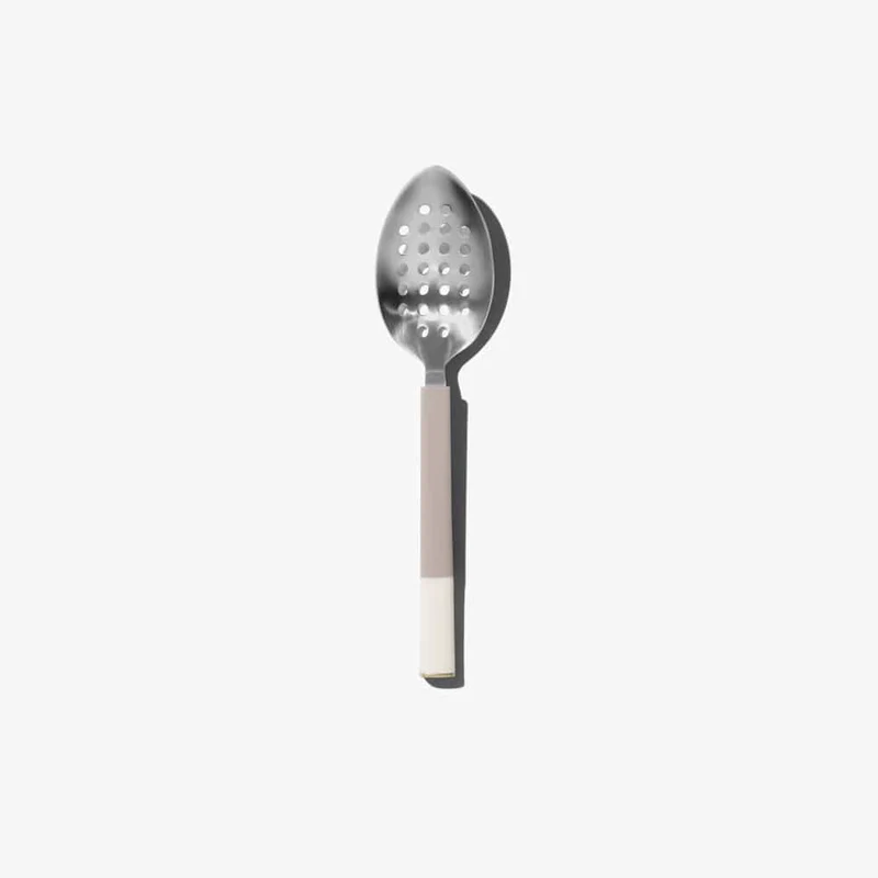 Slotted Spoon - Enoki White